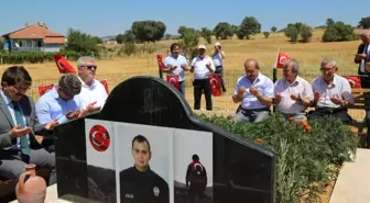 Uşak'ta Şehit Polis, Şehadetinin 1. Yıl Dönümünde Anıldı