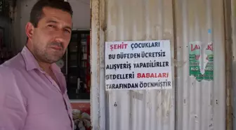 Şehit Çocuklarına Bu Marketten Alışveriş Yapmak Ücretsiz