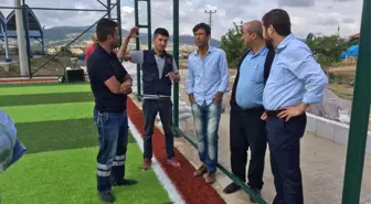 Sındırgı'lı Gençlere Halı Saha