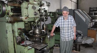 87 Yaşında, Hala Torna Tezgahı Başında