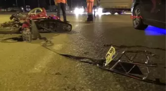 Bolu Biri Arızalı, İki Motosikletin Arasındaki Halata Otomobil Çarptı: 2 Yaralı