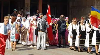 Zonguldak Folk Dans Rüzgarı Ukrayna'da Esti