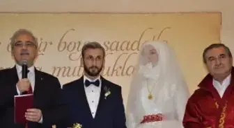 Vali Güvençer Genç Çiftin Nikah Şahidi Oldu
