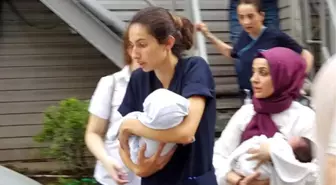 Özel Hastanede Çıkan Yangın Çabuk Söndürüldü (2)
