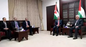 Ürdün Kralı Abdullah ve Filistin Devlet Başkanı Abbas Bir Araya Geldi
