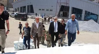 Vali Toprak, Spor Kompleksinde İncelemede Bulundu