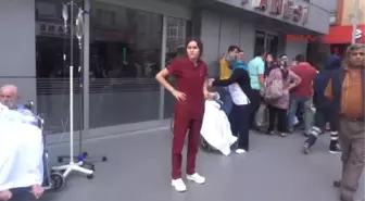 Zonguldak Özel Hastanede Çıkan Yangın Çabuk Söndürüldü