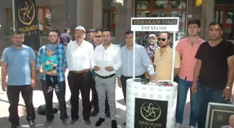 Erbakan Vakfı Üye Kabul Standı Açtı