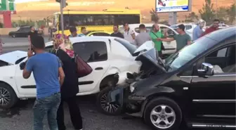 Gaziantep'te Zincirleme Trafik Kazası: 5 Yaralı