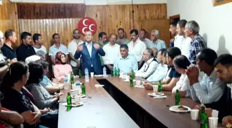 MHP İl Başkanı Topçu Mudanyalılarla Buluştu