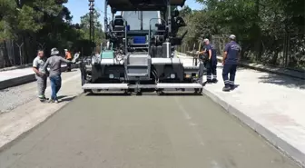 Tekirdağ'da Yol Yapım Çalışmaları