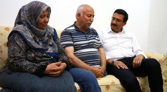 Başkan Ak 15 Temmuz Gazisini Ziyaret Etti