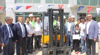 Ko-Mek Forklift Kursu İlk Mezunlarını Verdi