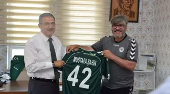 Rektör Şahin'den, Atiker Konyaspor'a Tebrik Ziyareti