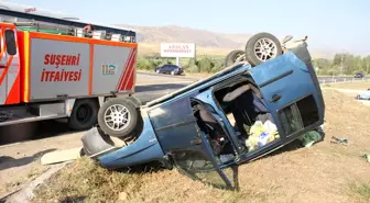 Sivas'ta Trafik Kazası: 5 Yaralı
