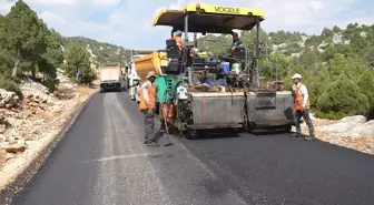 Akseki'de Üstyapı Çalışması