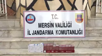 Mersin'de 149 Paket Kaçak Sigara Ele Geçirildi