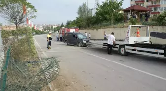 Vezirköprü'de Trafik Kazası: 1 Yaralı