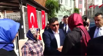 Bakan Kaya'dan Şehit Ailelerine Ziyaret