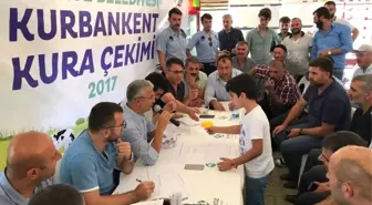 Kurbankent' Çadırlarında Kura Çekimi Yapıldı