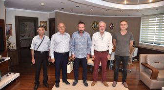 Yahya Kaptan Yönetimi'nden Başkan Doğan'a Ziyaret