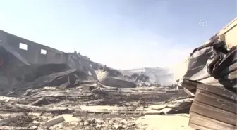 Gaziantep'teki Fabrika Yangını