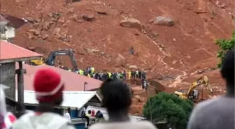 Sierra Leone'deki Toprak Kaymasında Ölü Sayısı 400'ü Buldu