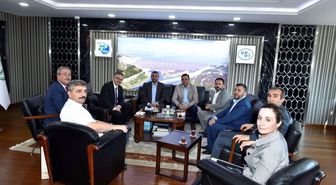 Nevşehir Heyeti İller Bankası ve DSİ'yi Ziyaret Etti