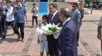 Orman ve Su İşleri Bakanı Eroğlu, Bir Dizi Temel Atma İçin Tunceli'ye Geldi