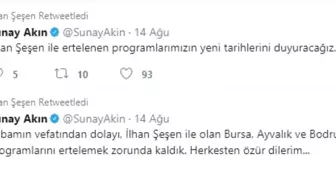 Ünlü Sanatçıların Konserleri Ertelendi