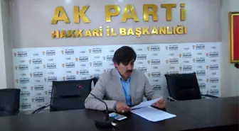 AK Parti Hakkari İl Başkanı Fırat İstifa Etti