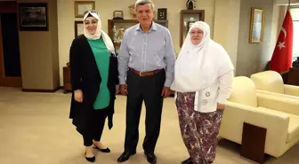 Başkan Karaosmanoğlu, Zeynep Başkanı Ağırladı