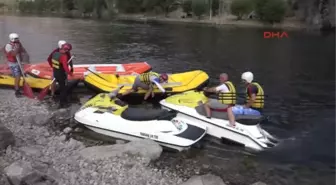 Kayseri Patlıcan Festivali'nde Rafting ve Jet Ski Gösterisi