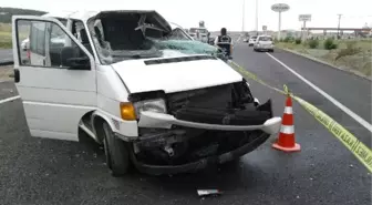 Yola Düşen Lastik Kazaya Neden Oldu; 1 Ölü, 3 Yaralı