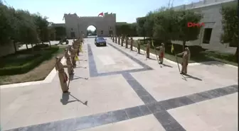 Cumhurbaşkanı Erdoğan, Ürdün'de Resmi Törenle Karşılandı