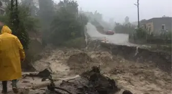 Bartın Kurucaşile'de Sel