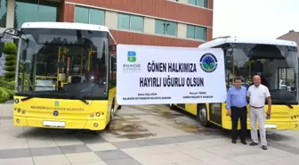 Büyükşehir'den Gönen İki Yeni Otobüs