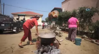 Karpuzdan Pekmez Yaptı