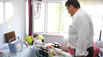Sma Hastası Muhammet'e Başkan Dündar'dan Yardım Eli