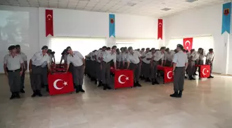 368. Kısa Dönem Erler Vali Kamçı'nın Katıldığı Törenle Yemin Etti