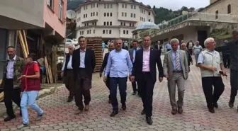 AK Parti Trabzon Milletvekili Salih Cora İlçe Ziyaretlerine Devam Ediyor