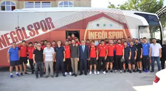 İnegölspor Tuzla Deplasmanına Dualarla Uğurlandı