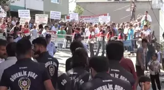 Üsküdar'da Kentsel Dönüşüm Alanında Protesto