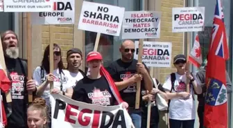 Pegida'dan Kanada'da İslam Karşıtı Gösteri