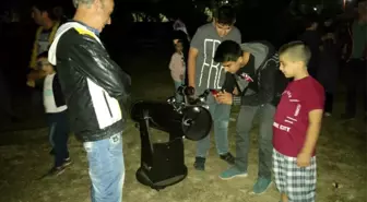 Bolvadin'de Gökyüzü Gözlem Şenliği Yoğun İlgi Gördü