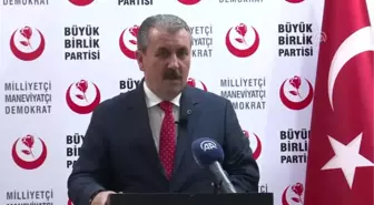 Destici: 'Kılıçdaroğlu'nun Vekilleri Bu Şekilde Genelleştirmesinin Doğru Olmadığını Düşünüyorum'