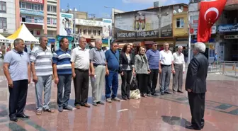 Kilis'te Add ile CHP Alternatif Çelenk Sundu