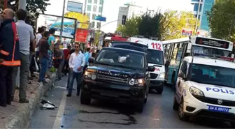 Ek Bilgilerle) Beşiktaşta Trafik Kazası: 2 Yaralı