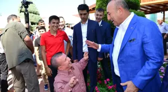 Dışişleri Bakanı Çavuşoğlu, Antalya'da