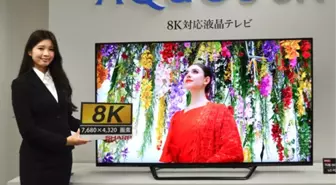 Sharp'tan 8k Çözünürlüğünde Televizyon!